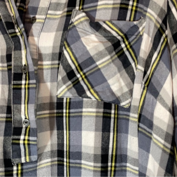 Lane Bryant Plaid Popover Top‎ - Picture 6 of 10